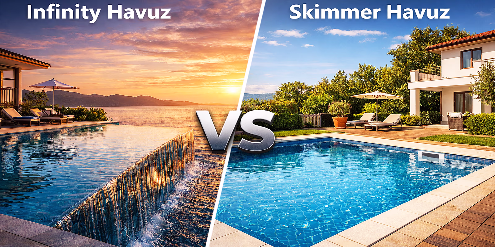 Infinity ve Skimmer Havuz Farkları: Hangi Havuz Sizin İçin Uygun?