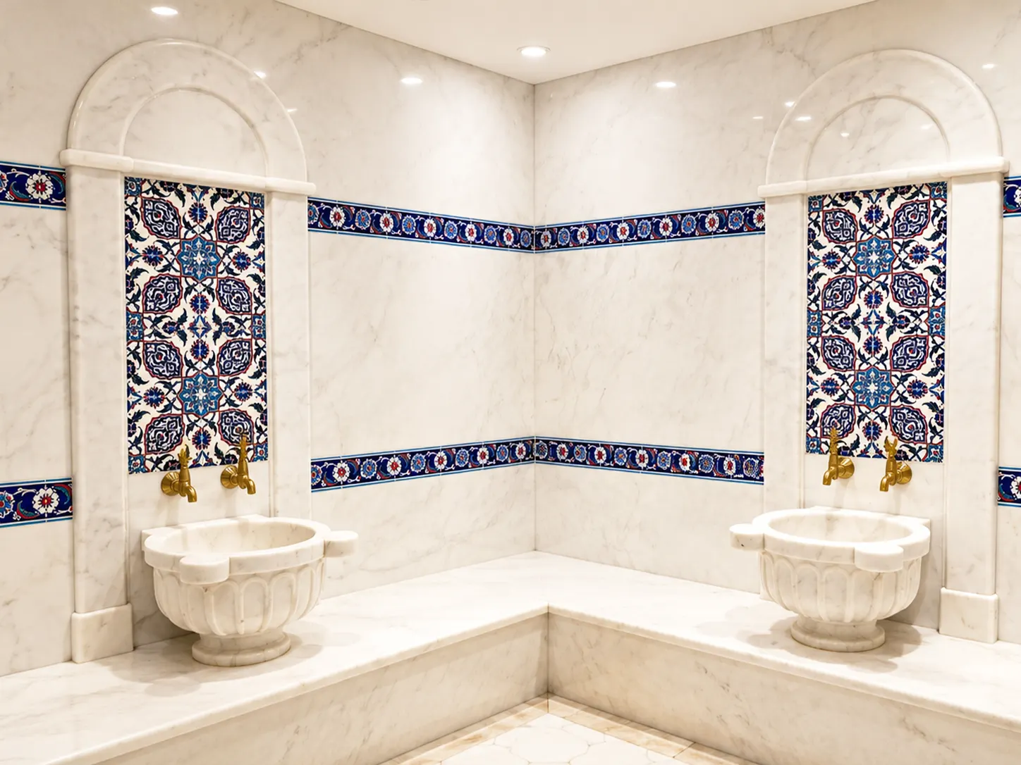 Florya Turkish bath overall view