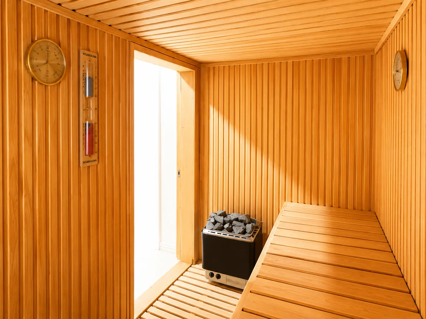 Harvia sauna sobası görünümü