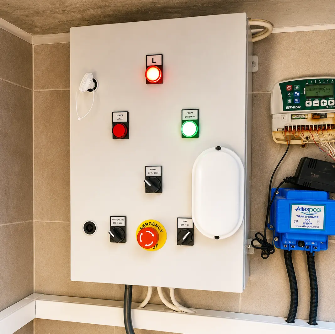 Yenilenen elektrik kontrol panosu ve otomasyon sistemi