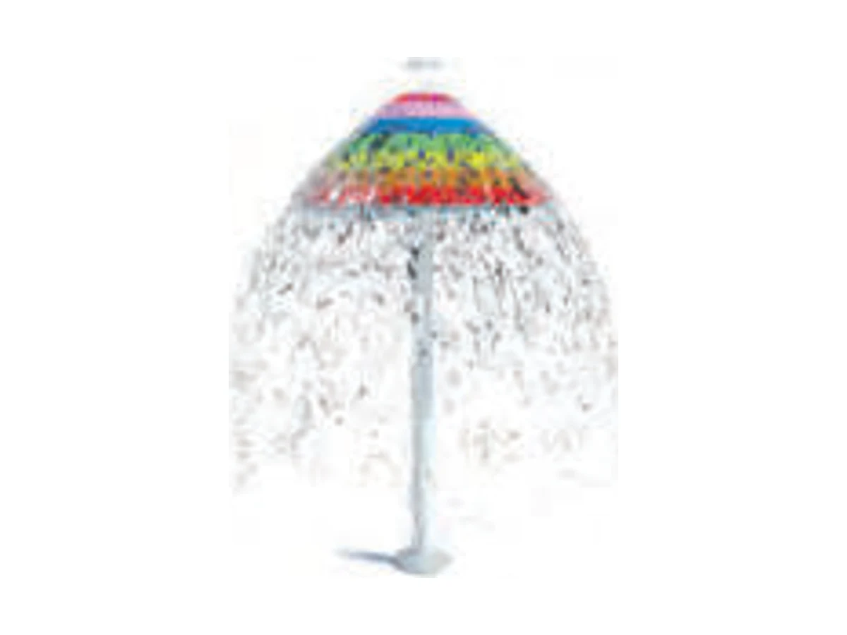 Rainbow Umbrella Water Play Feature